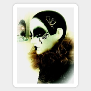 Pierrot Jacqueline Mcculloch Sticker